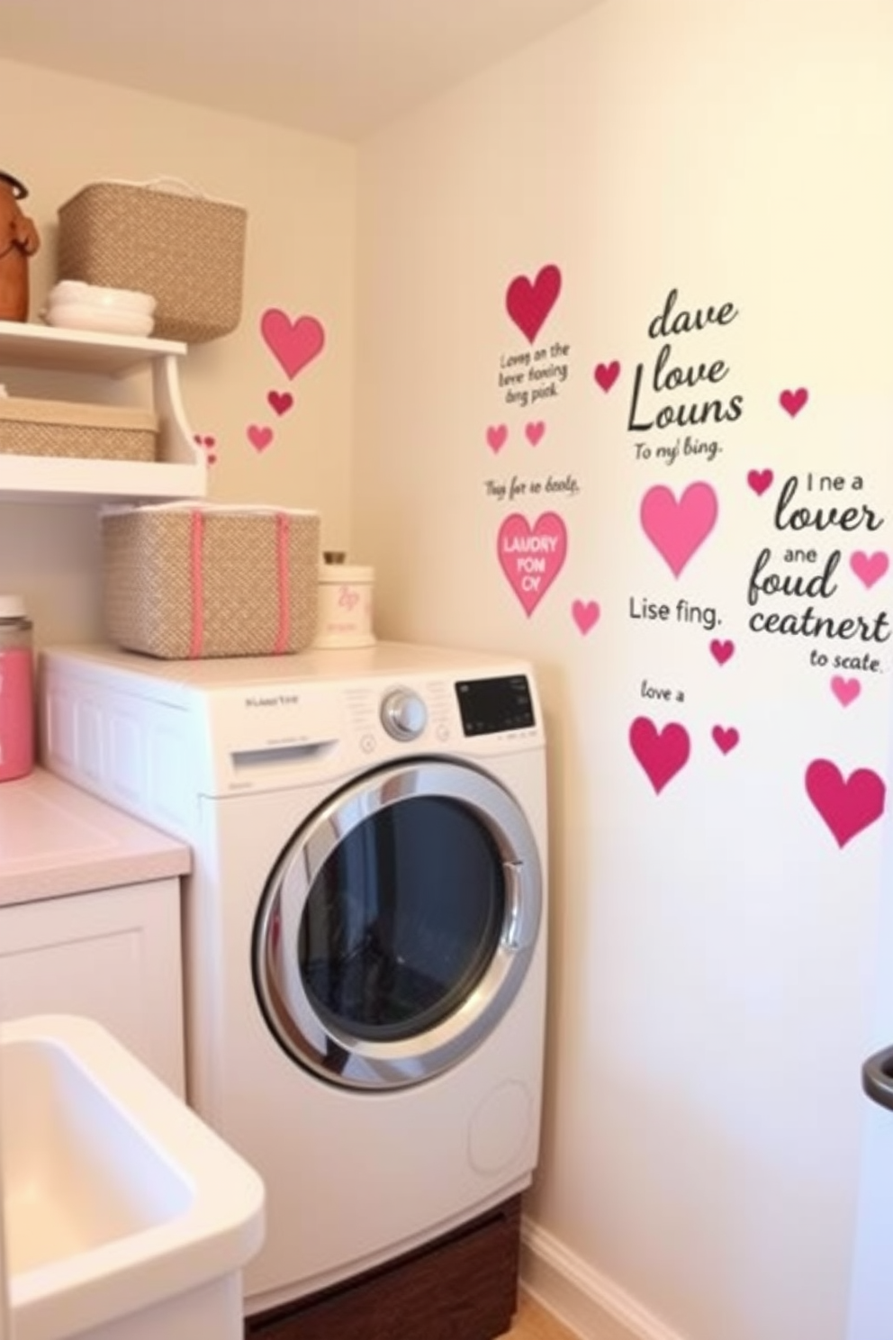 Laundry Room Valentines Day Decorating Ideas 15