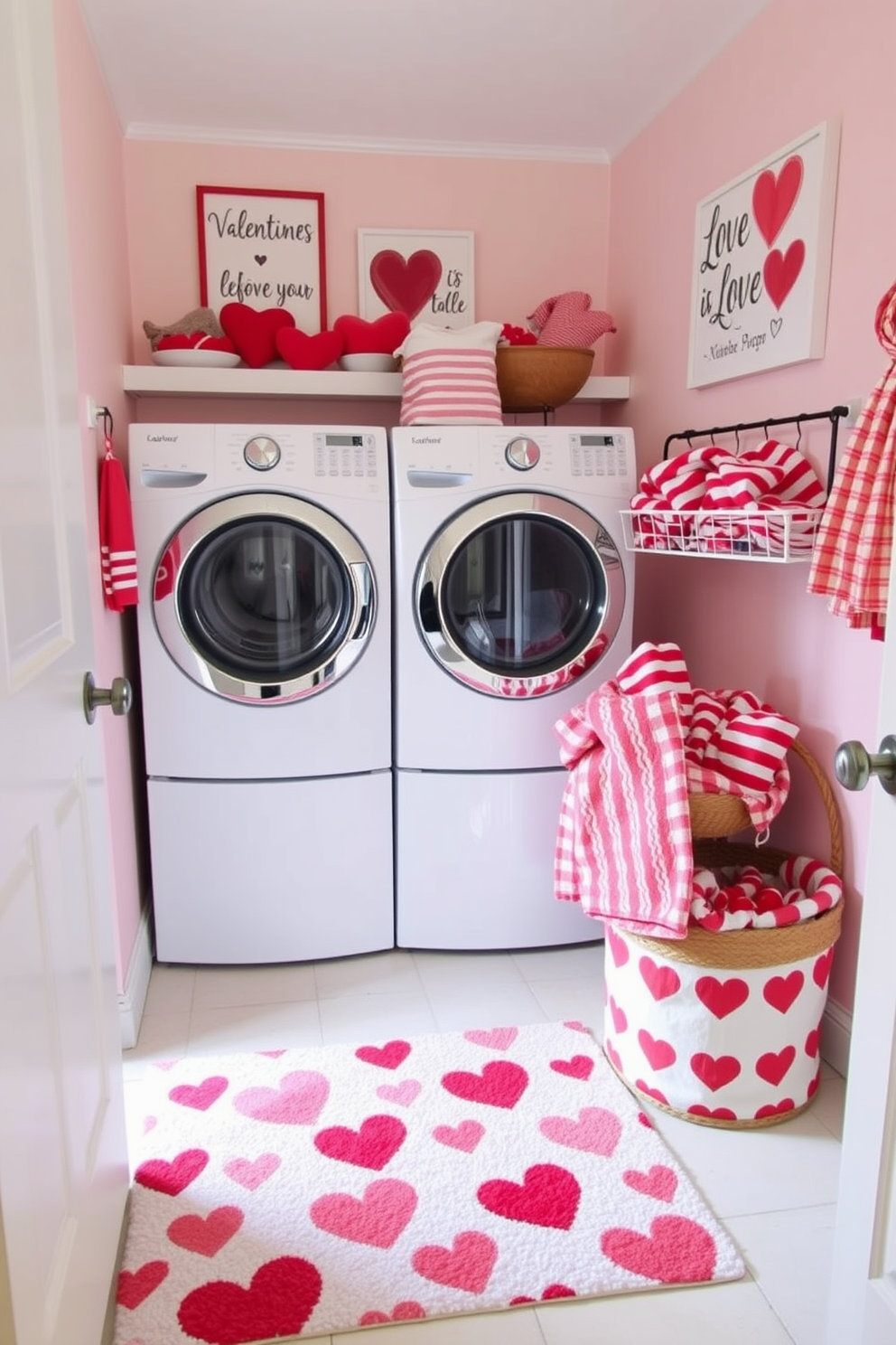 Laundry Room Valentines Day Decorating Ideas 18