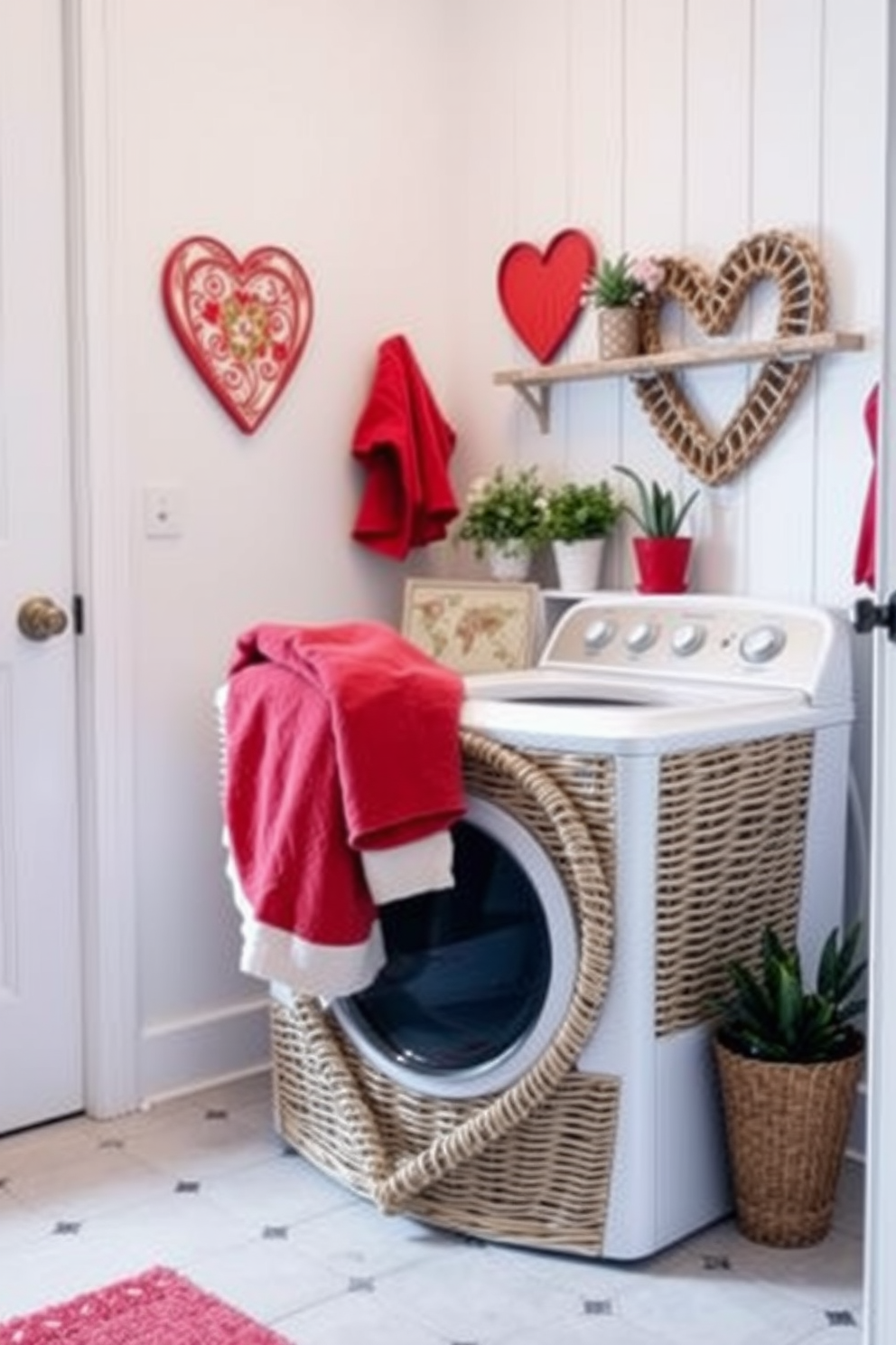 Laundry Room Valentines Day Decorating Ideas 2