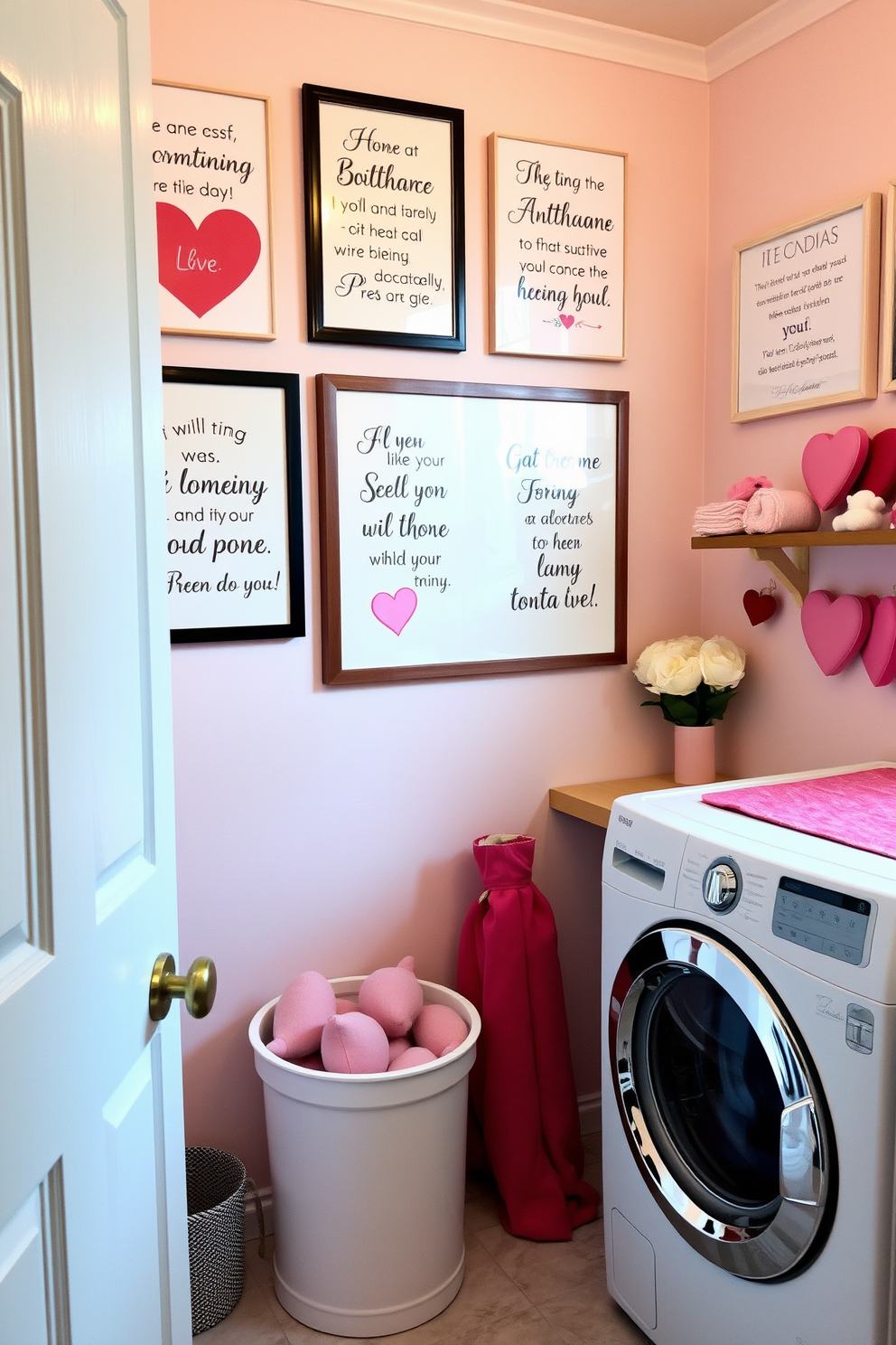 Laundry Room Valentines Day Decorating Ideas 25