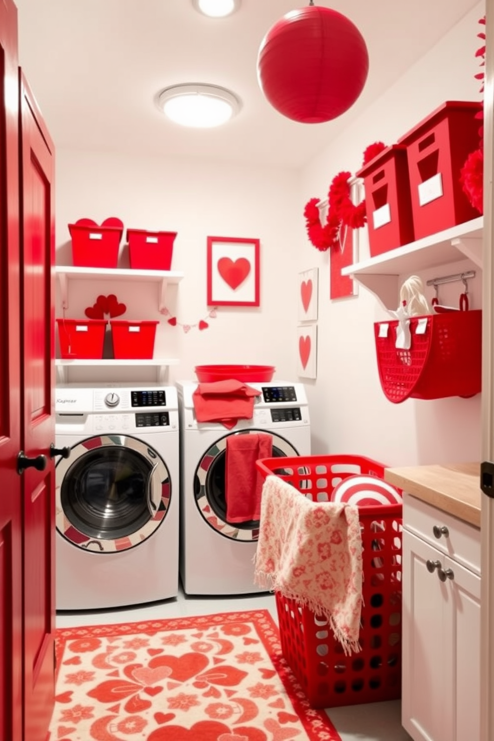 Laundry Room Valentines Day Decorating Ideas 26