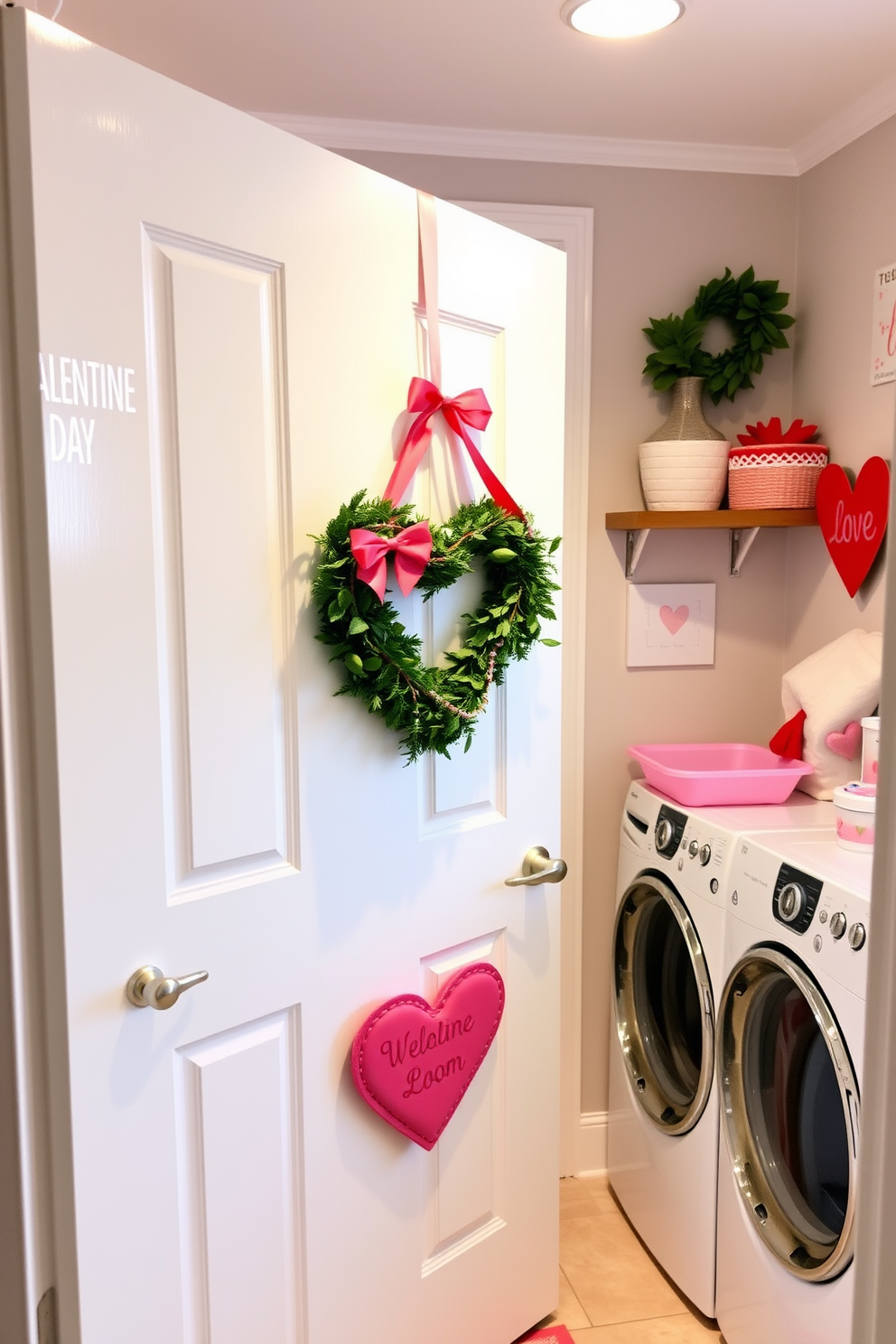 Laundry Room Valentines Day Decorating Ideas 27