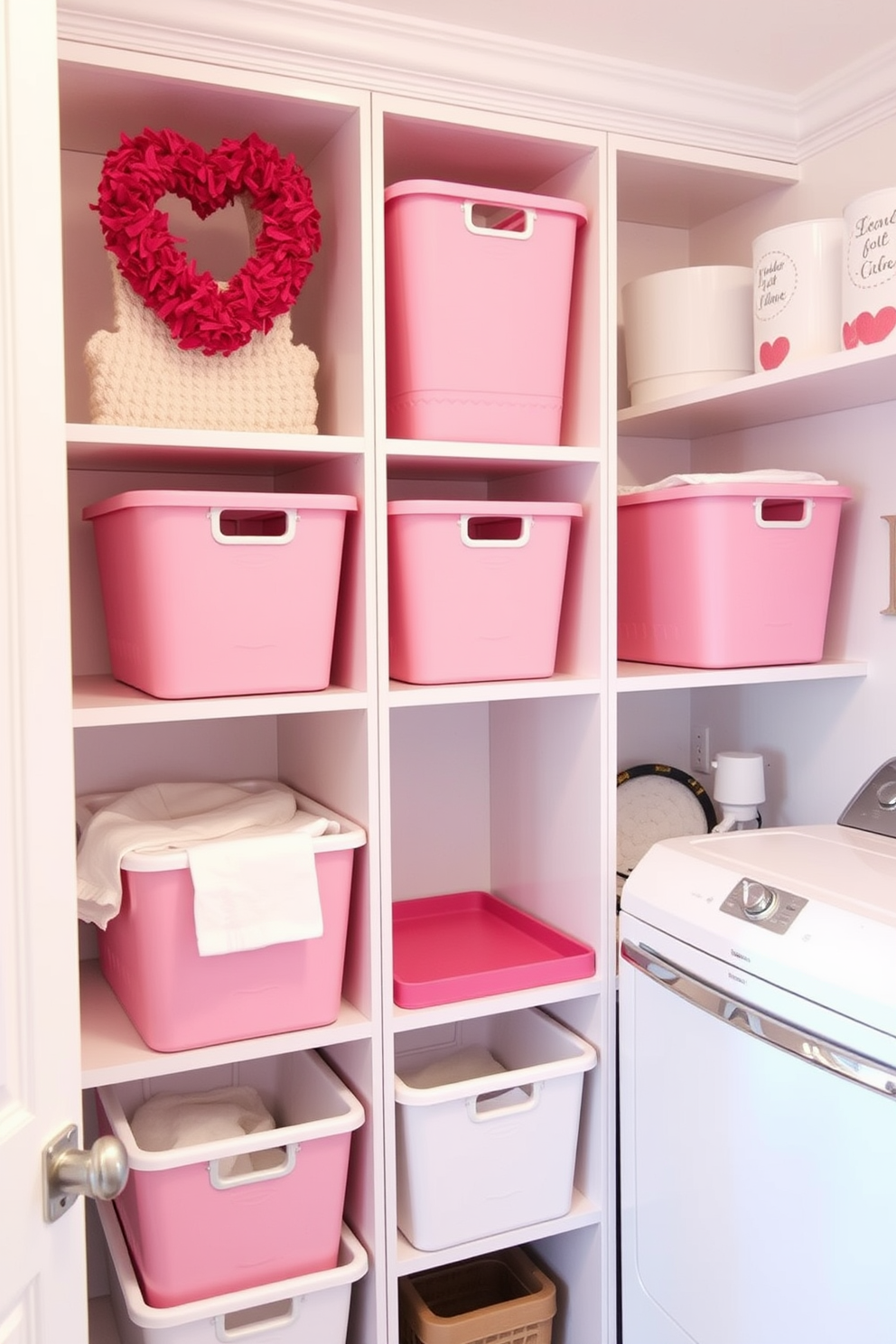 Laundry Room Valentines Day Decorating Ideas 29