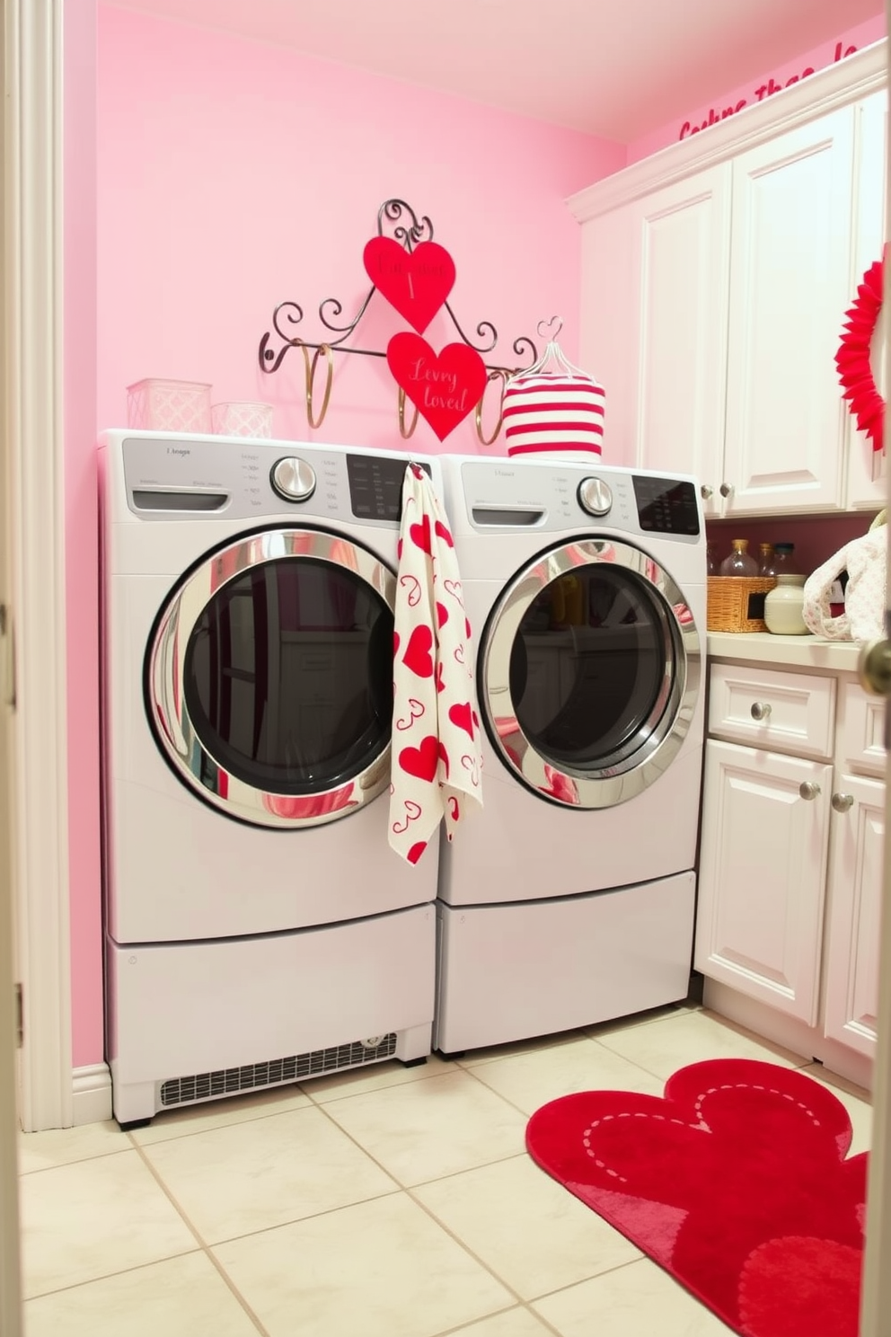 Laundry Room Valentines Day Decorating Ideas 30