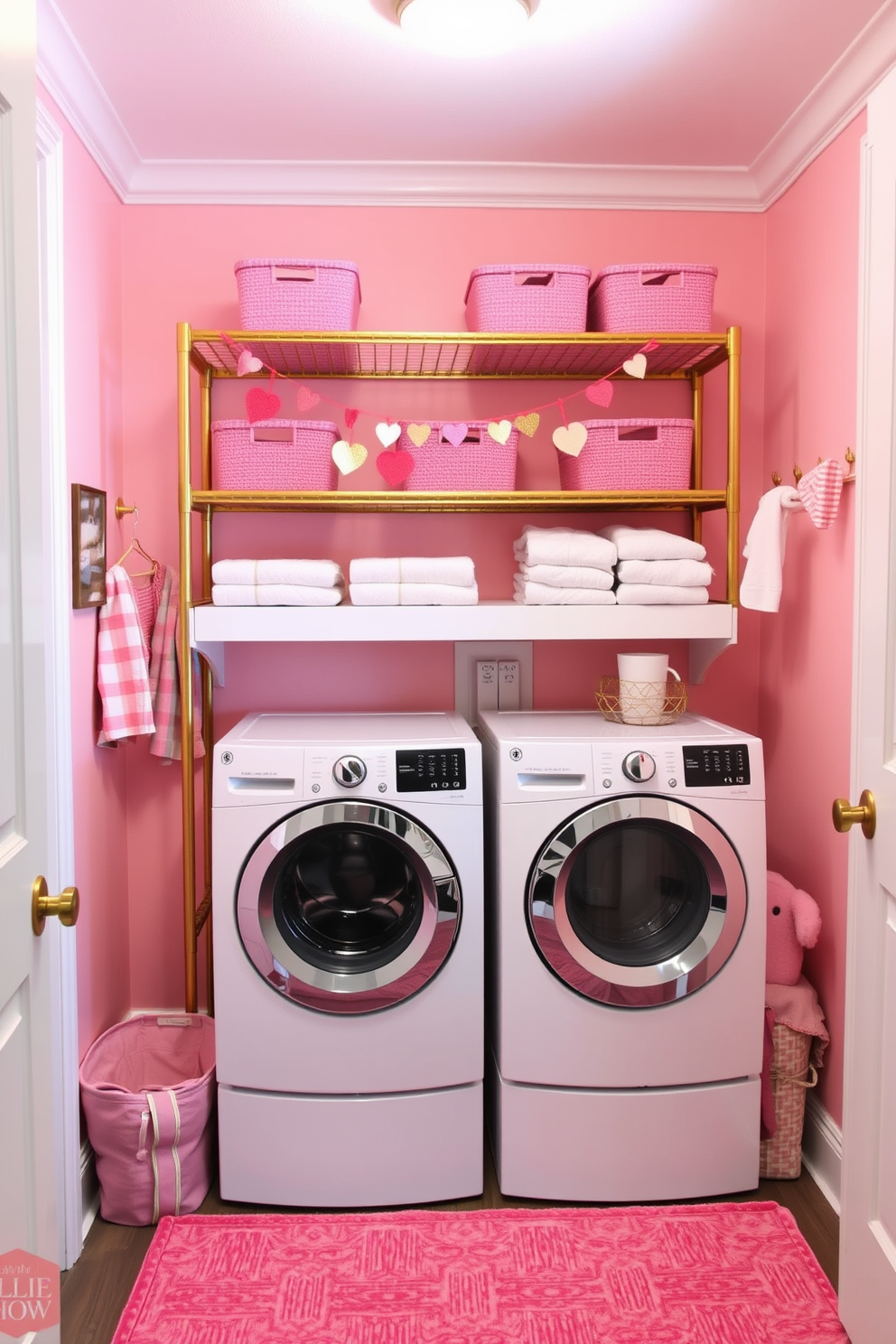 Laundry Room Valentines Day Decorating Ideas 4