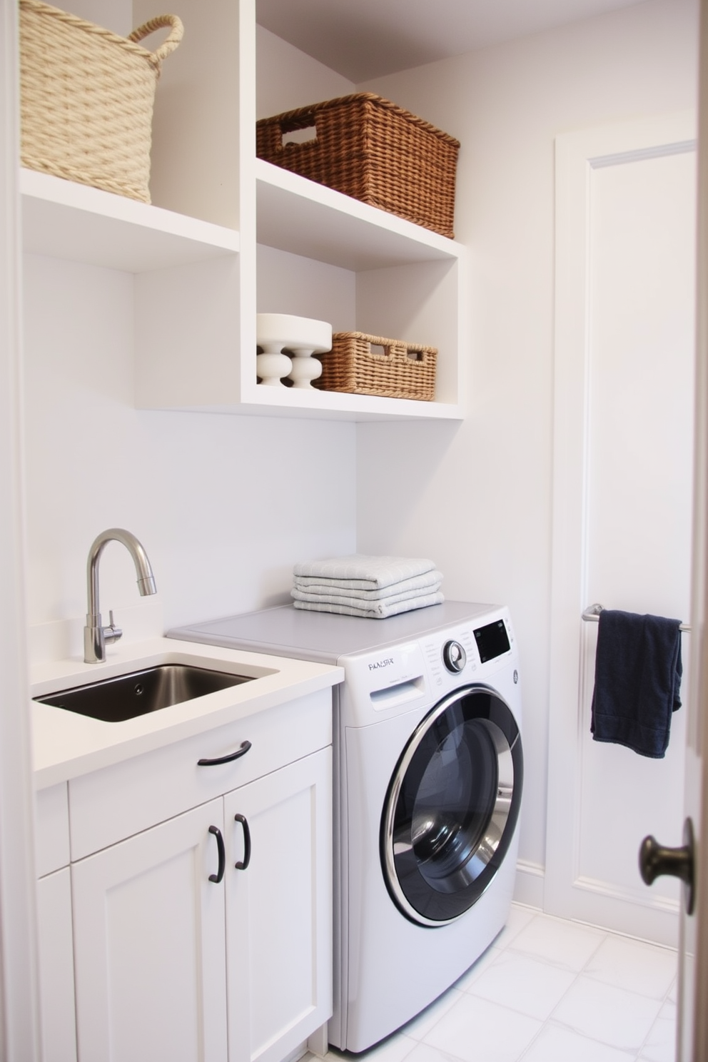 Laundry Room With Top Loading Washer Design Ideas 12