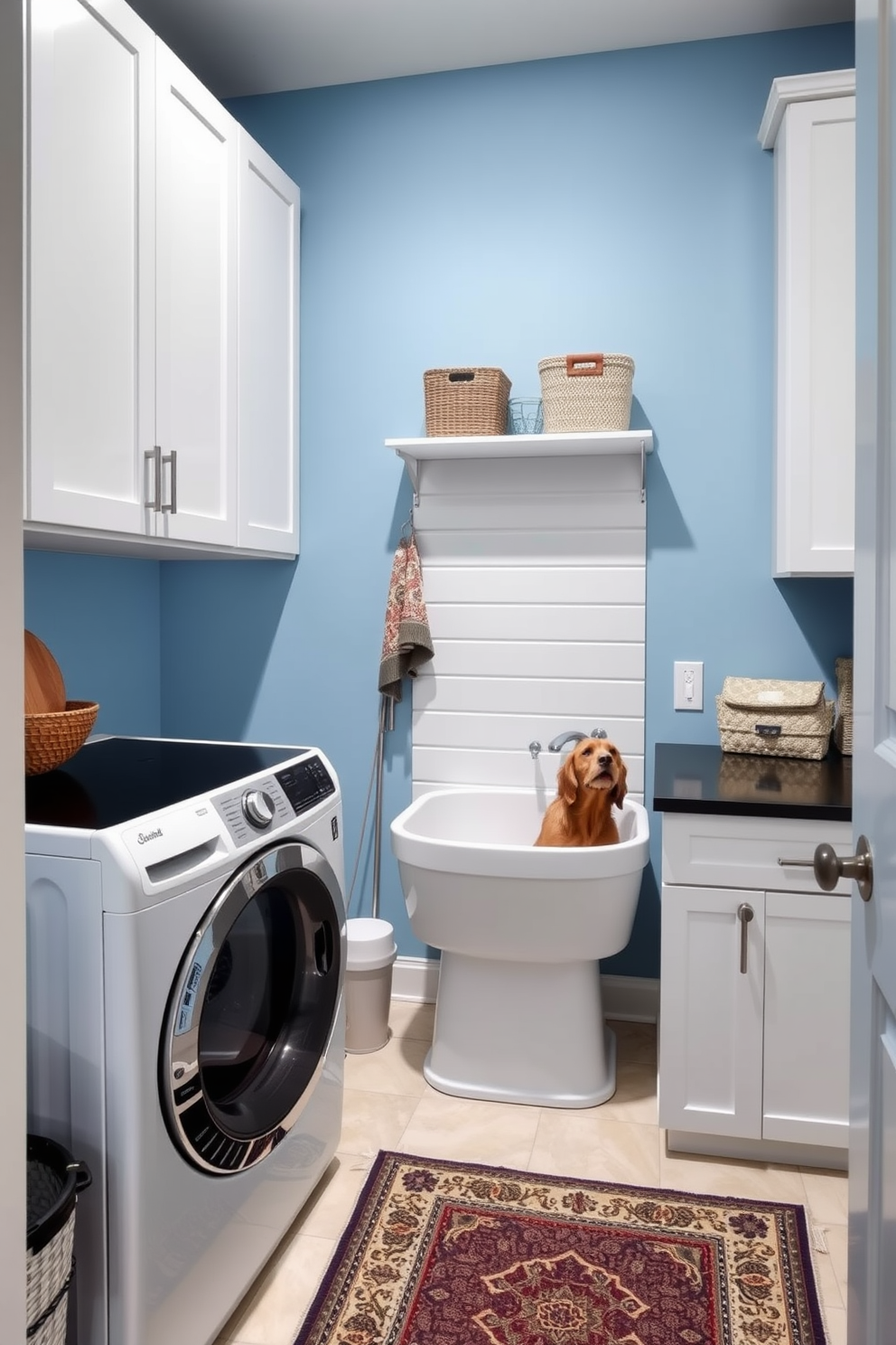 Laundry Room With Top Loading Washer Design Ideas 23