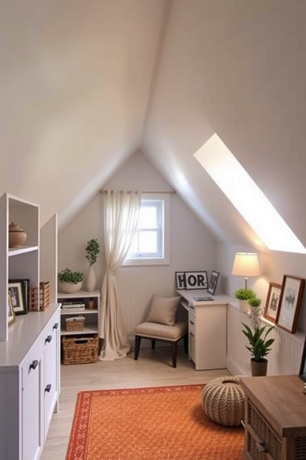 Limited Space Attic Design Ideas 10