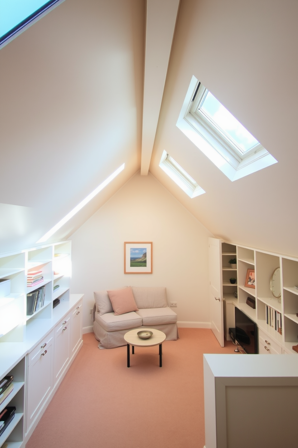 Limited Space Attic Design Ideas 21