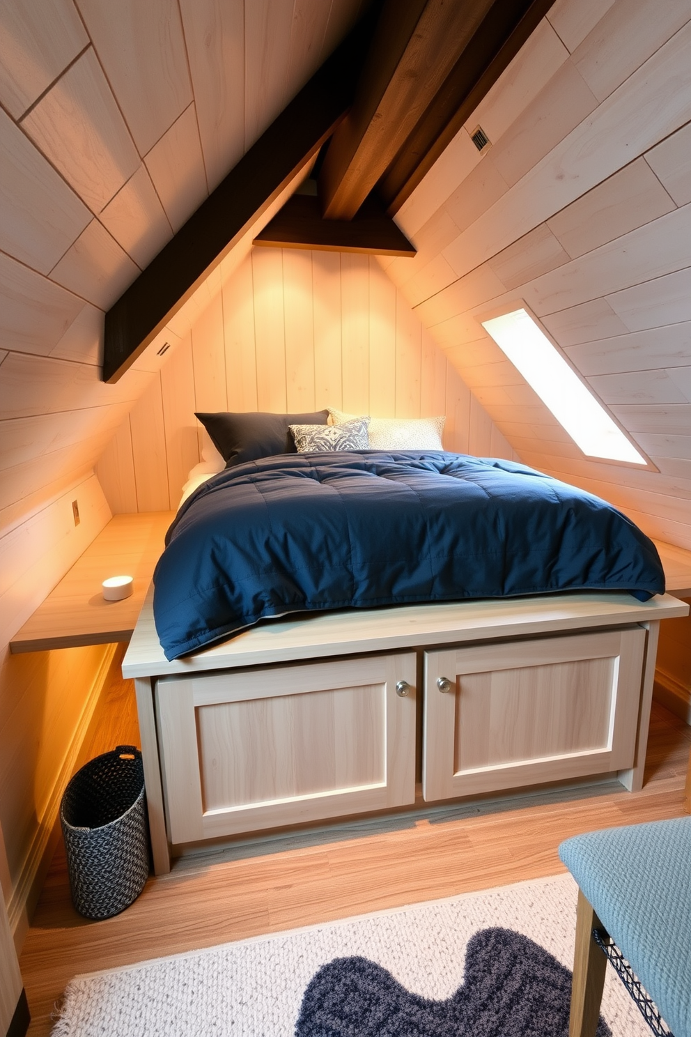 Limited Space Attic Design Ideas 29