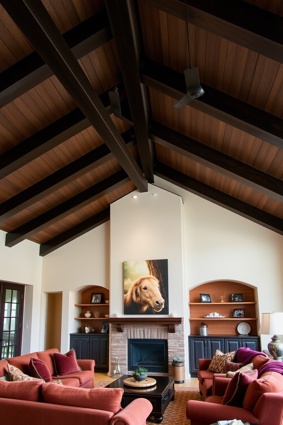 Living Room Ceiling Design Ideas 21