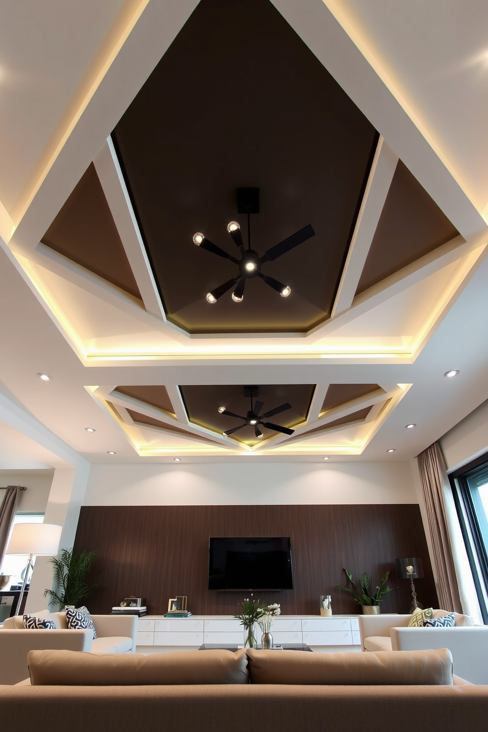 Living Room Ceiling Design Ideas 6