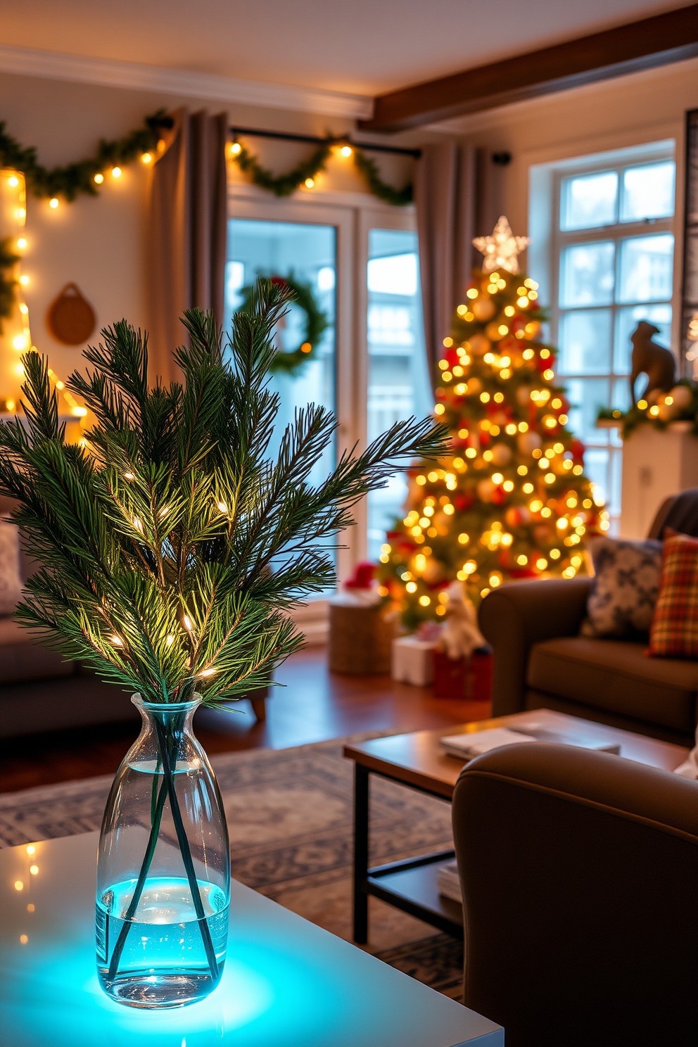 Living Room Christmas Decorating Ideas 16