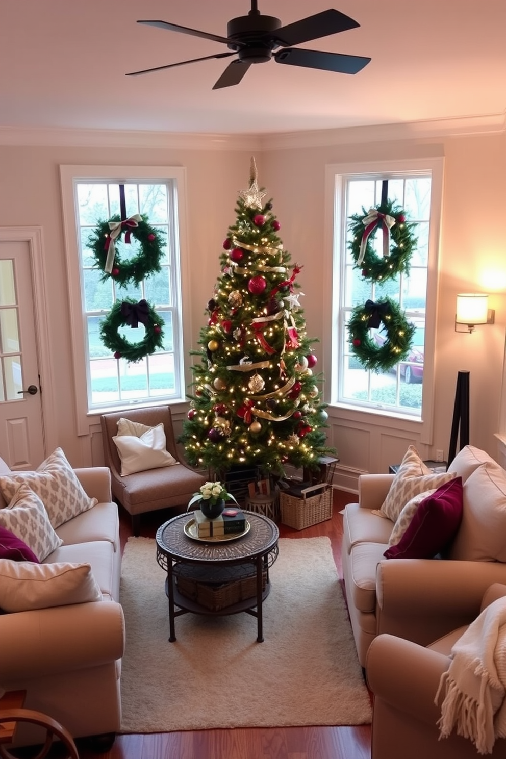 Living Room Christmas Decorating Ideas 2