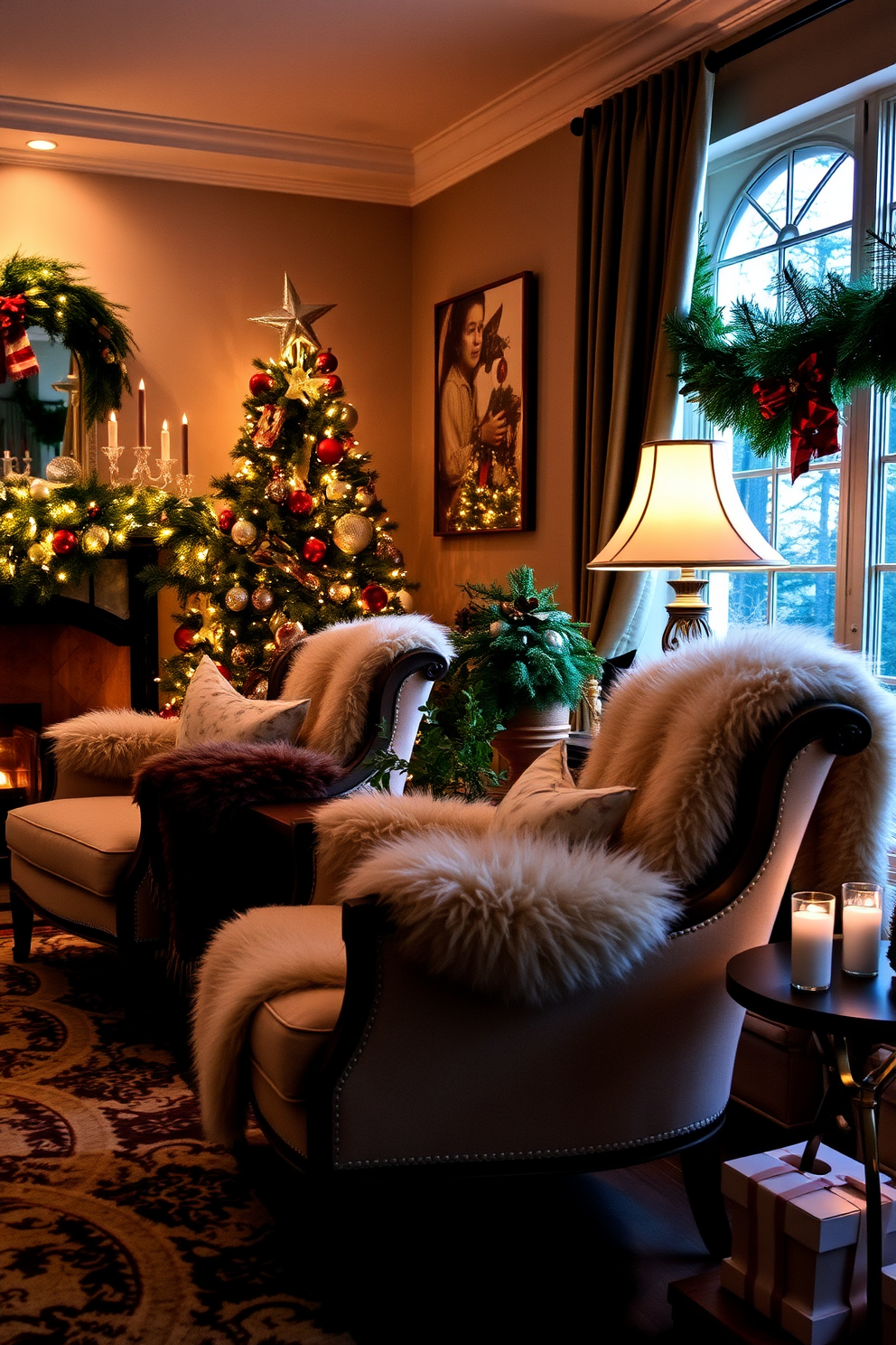 Living Room Christmas Decorating Ideas 28