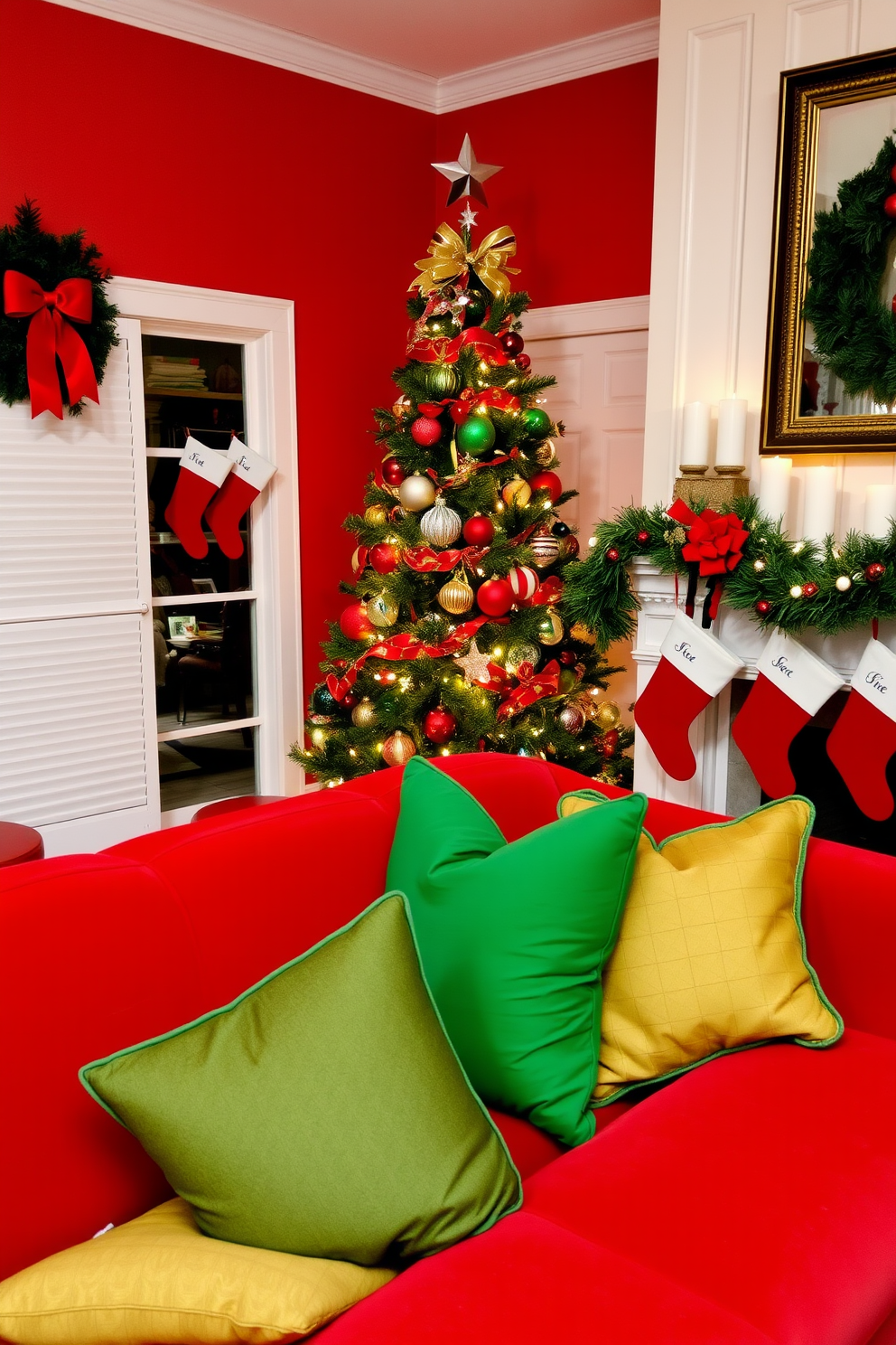 Living Room Christmas Decorating Ideas 4