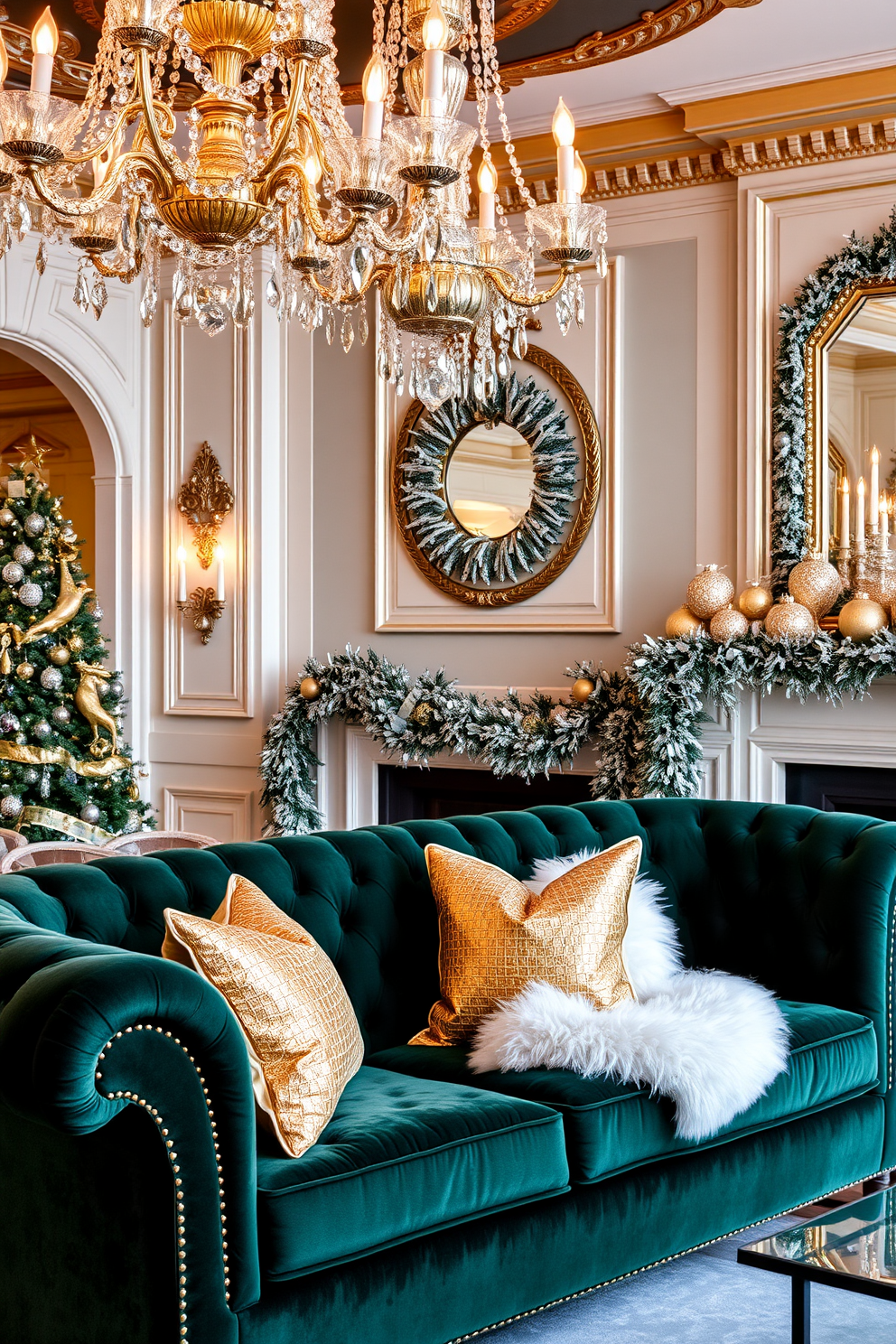 Living Room Christmas Decorating Ideas 5