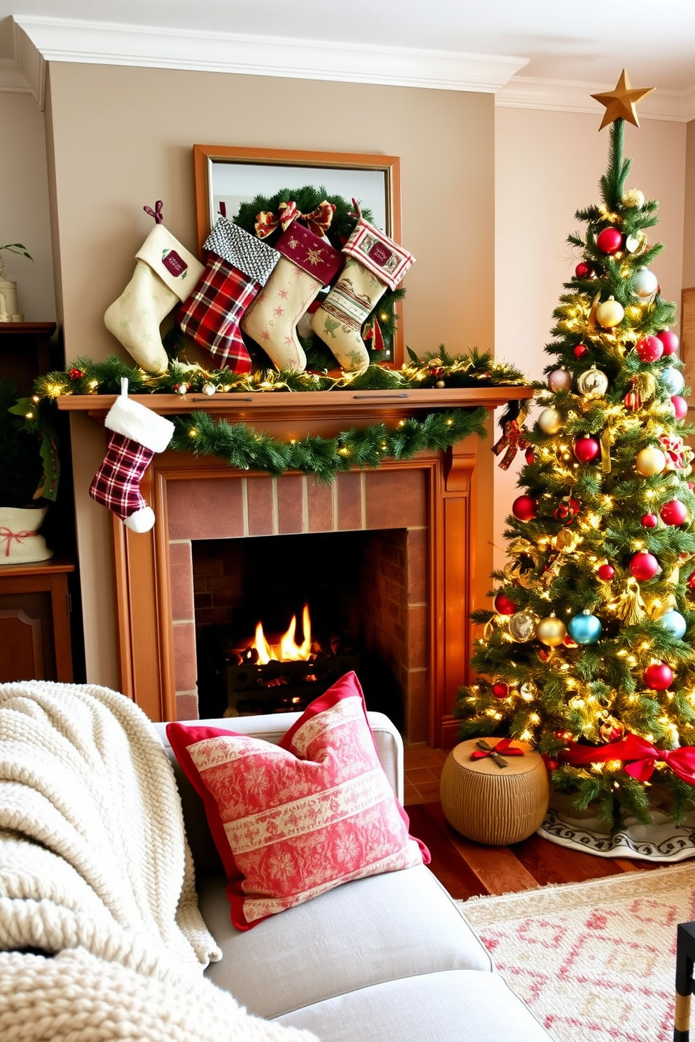 Living Room Christmas Decorating Ideas 7