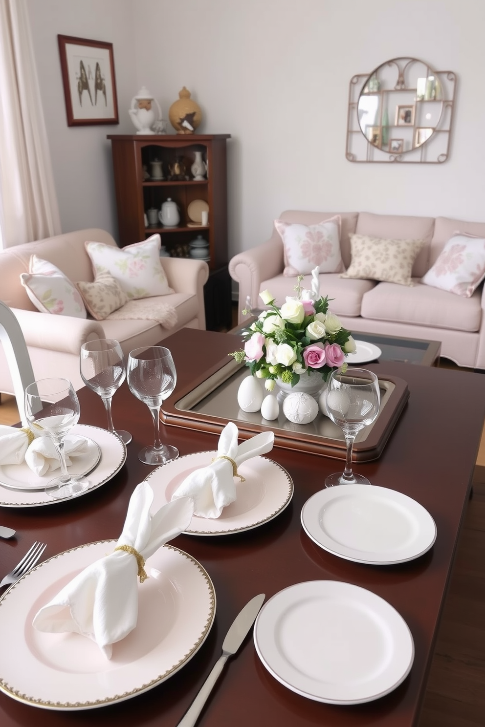 Living Room Easter Decorating Ideas 29