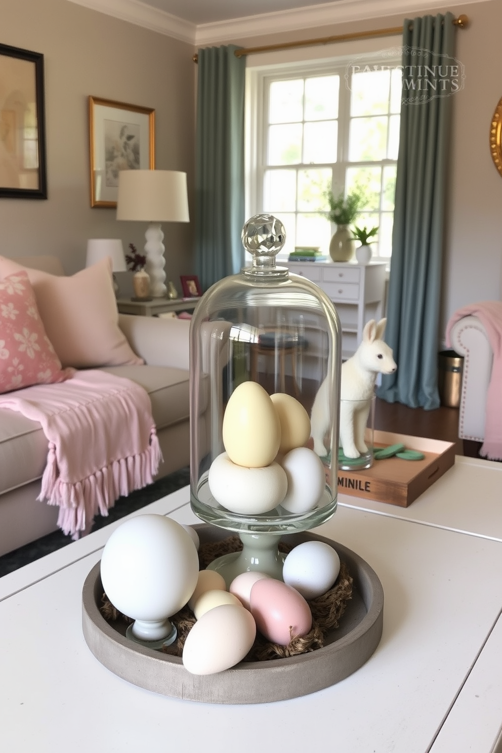 Living Room Easter Decorating Ideas 5