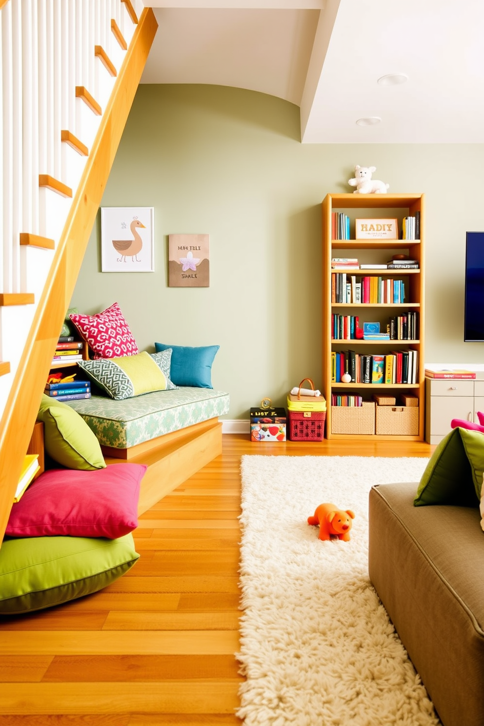 Living Room Playroom Design Ideas 11