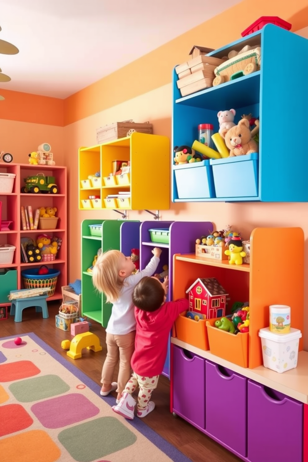 Living Room Playroom Design Ideas 2