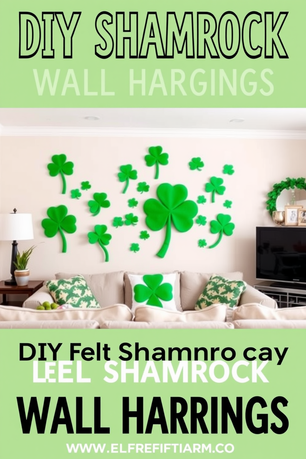 Living Room St Patricks Day Decorating Ideas 12