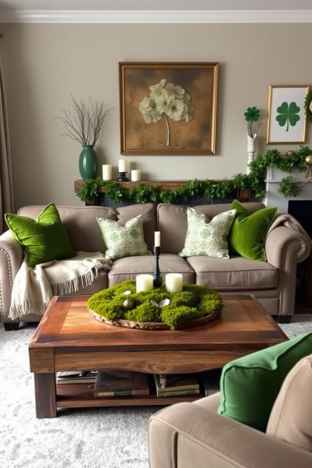 Living Room St Patricks Day Decorating Ideas 13