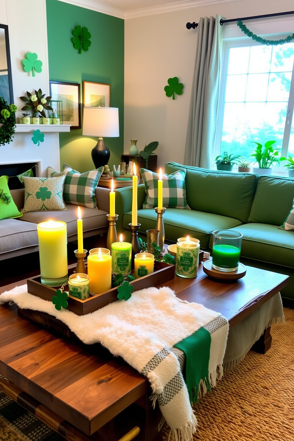 Living Room St Patricks Day Decorating Ideas 17