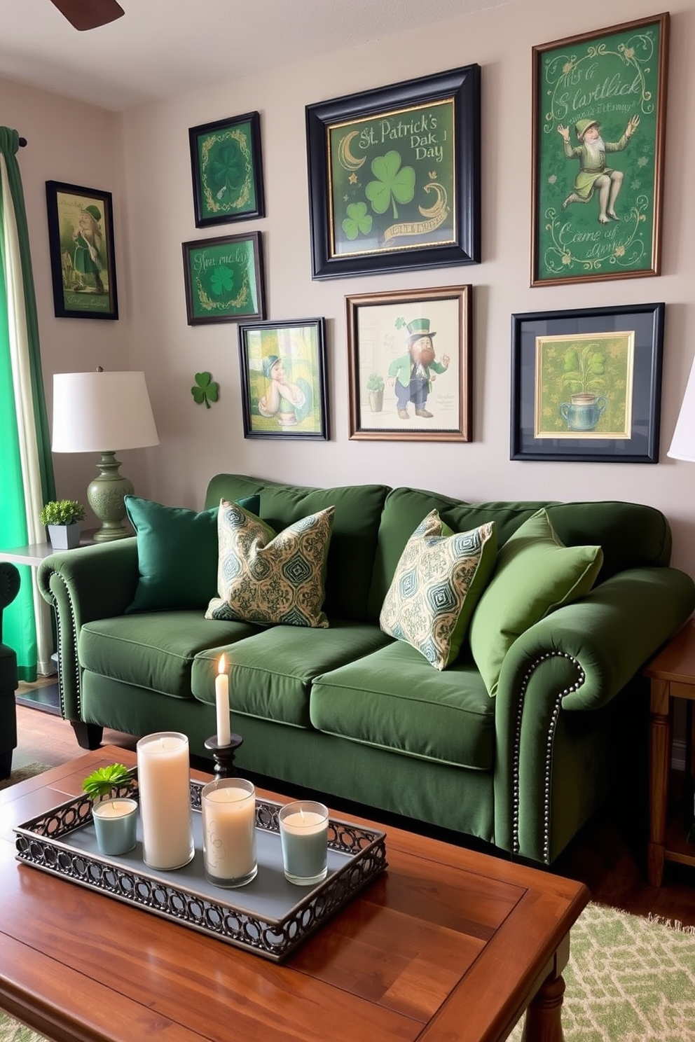 Living Room St Patricks Day Decorating Ideas 30