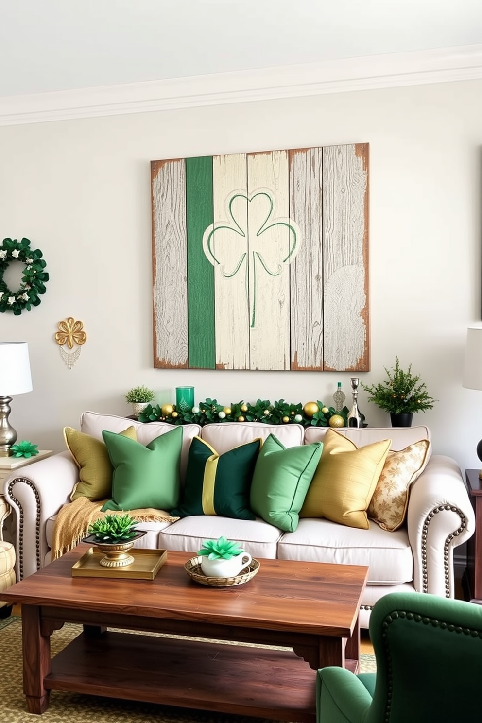 Living Room St Patricks Day Decorating Ideas 4