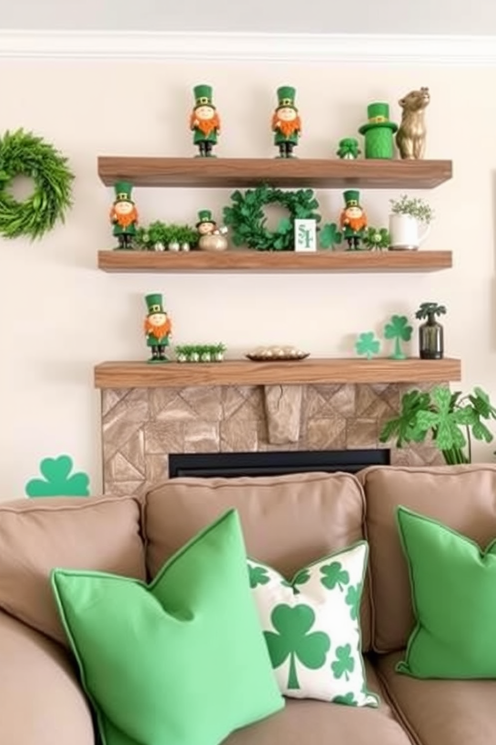 Living Room St Patricks Day Decorating Ideas 7