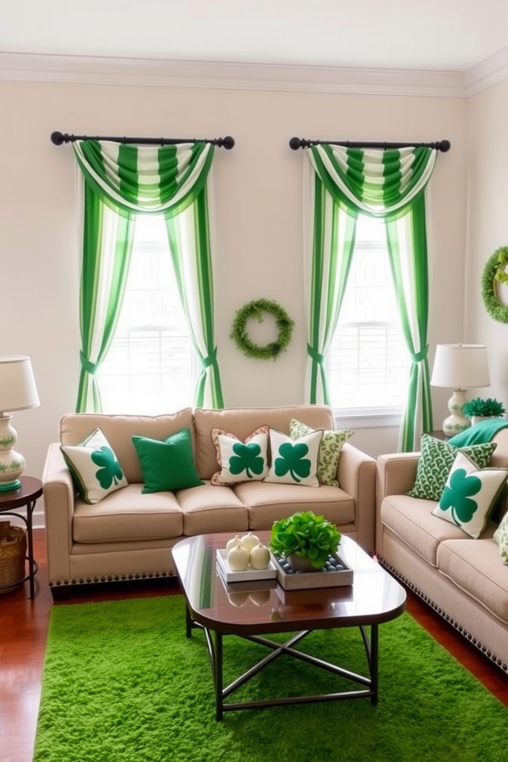 Living Room St Patricks Day Decorating Ideas 9