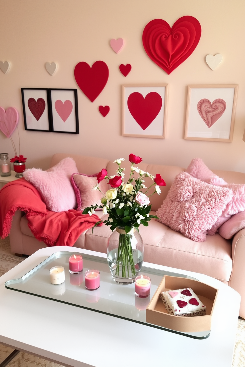 Living Room Valentines Day Decorating Ideas 2