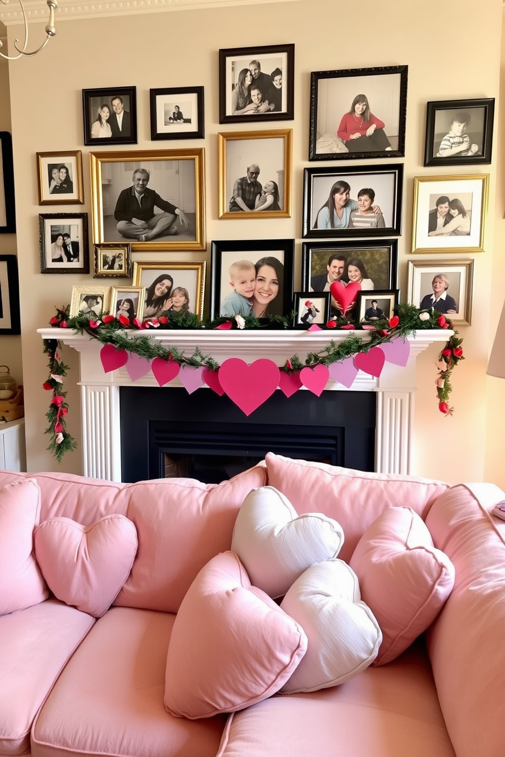 Living Room Valentines Day Decorating Ideas 25