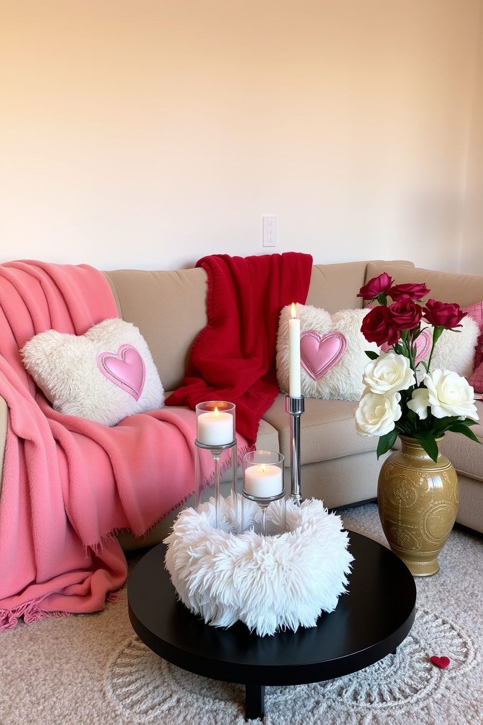 Living Room Valentines Day Decorating Ideas 3