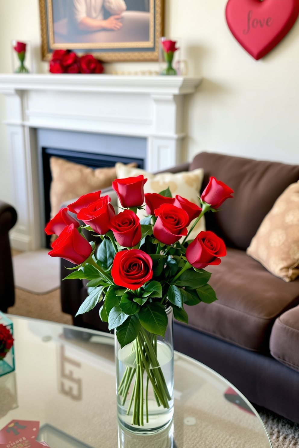 Living Room Valentines Day Decorating Ideas 5