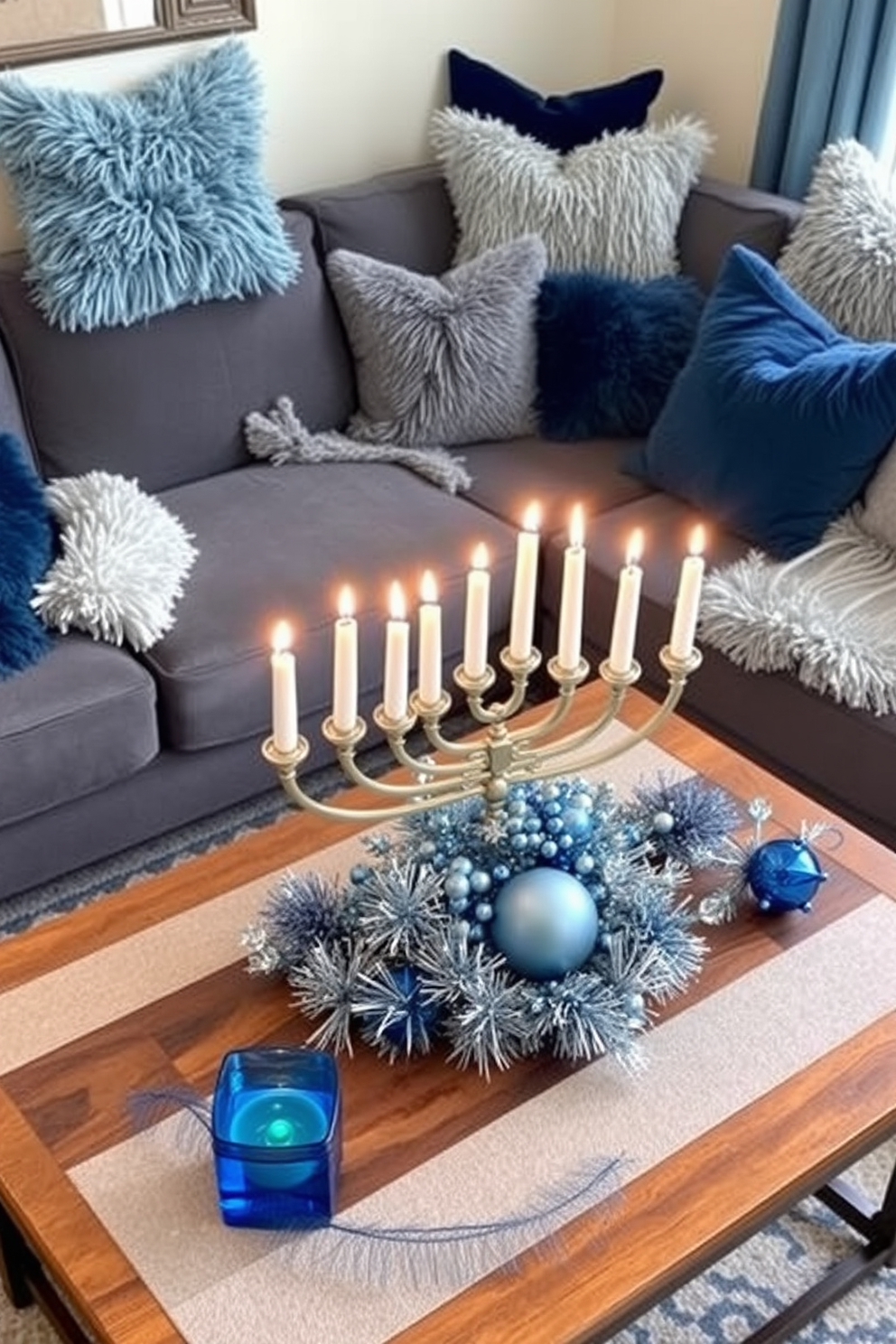 Loft Hanukkah Decorating Ideas 10