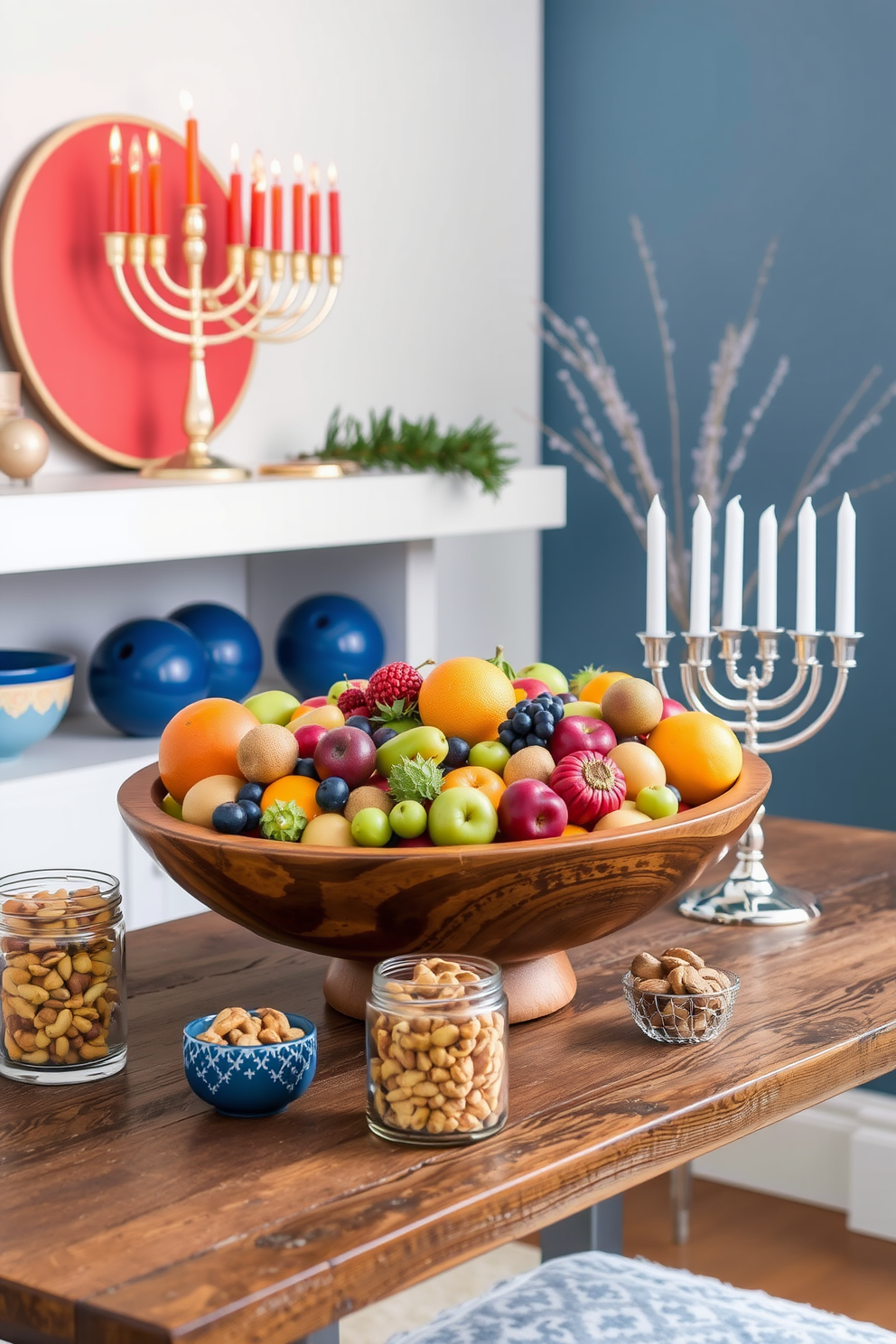 Loft Hanukkah Decorating Ideas 23