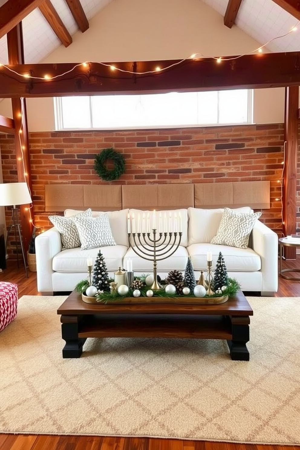 Loft Hanukkah Decorating Ideas 25