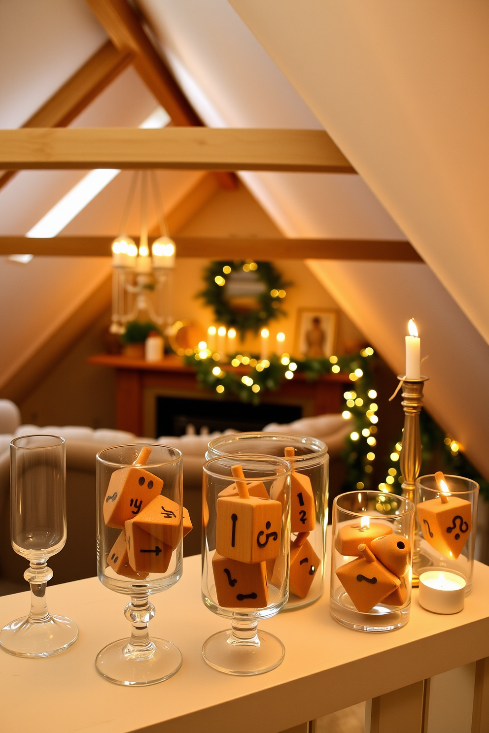 Loft Hanukkah Decorating Ideas 8