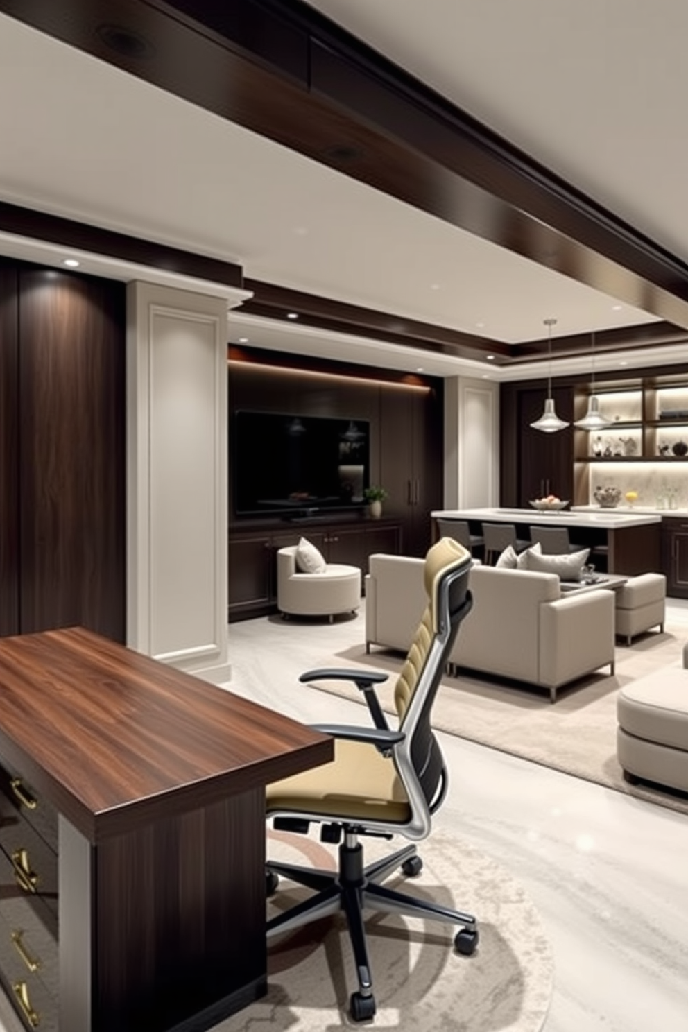 Luxury Basement Design Ideas 13