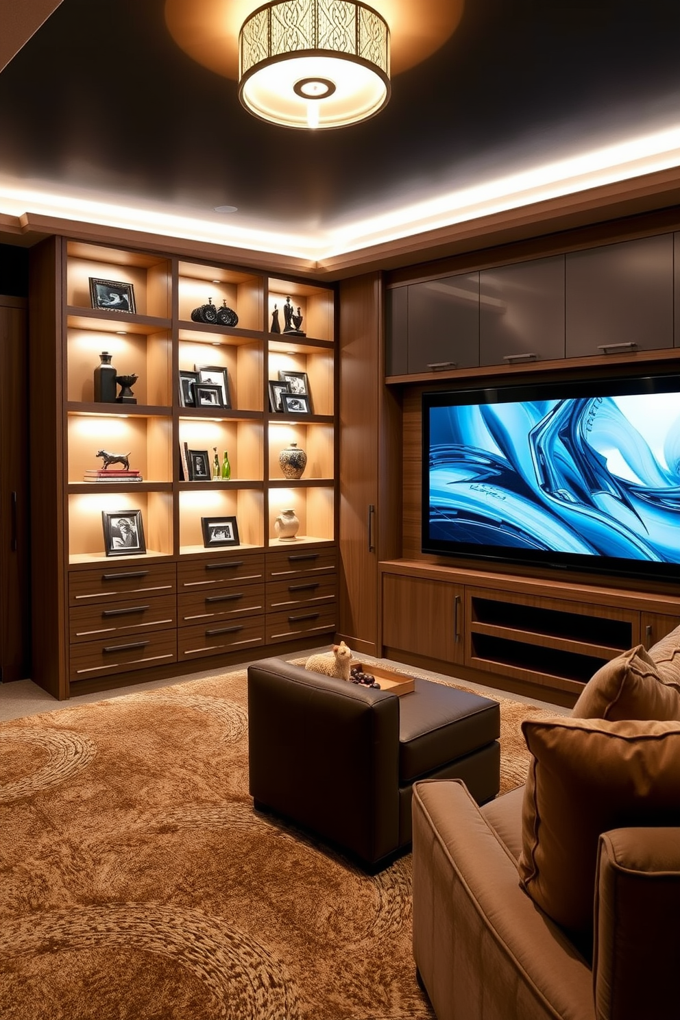 Luxury Basement Design Ideas 16