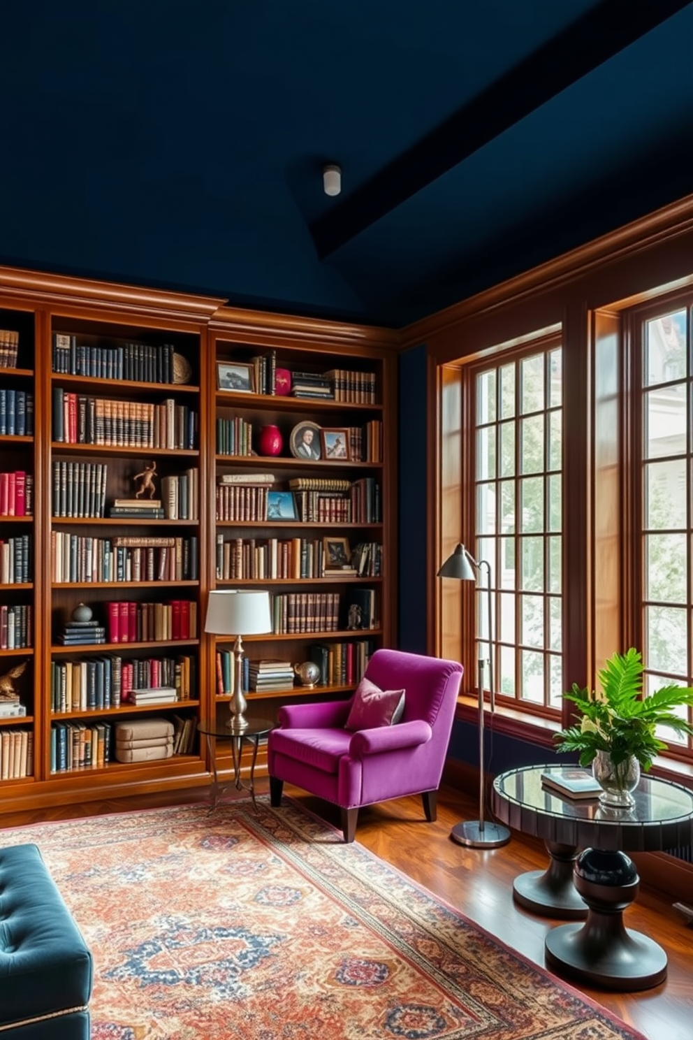 Luxury Home Library Design Ideas 12