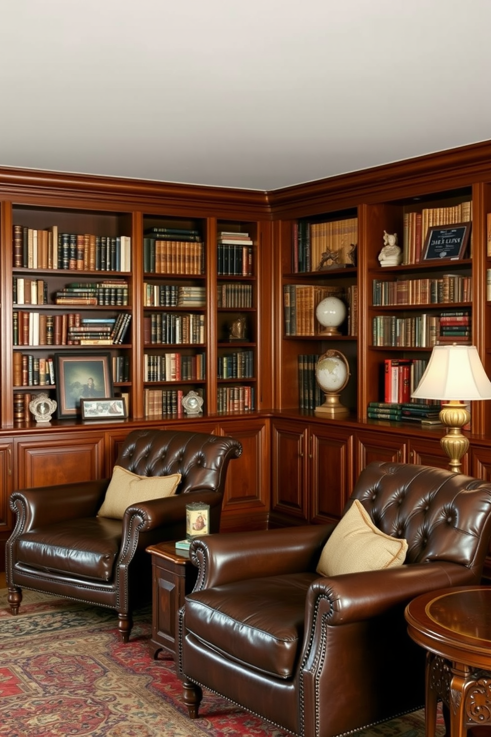 Luxury Home Library Design Ideas 5