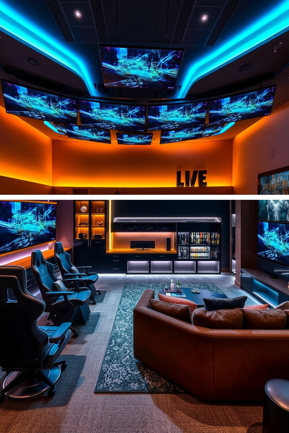 Luxury Man Cave Design Ideas 3