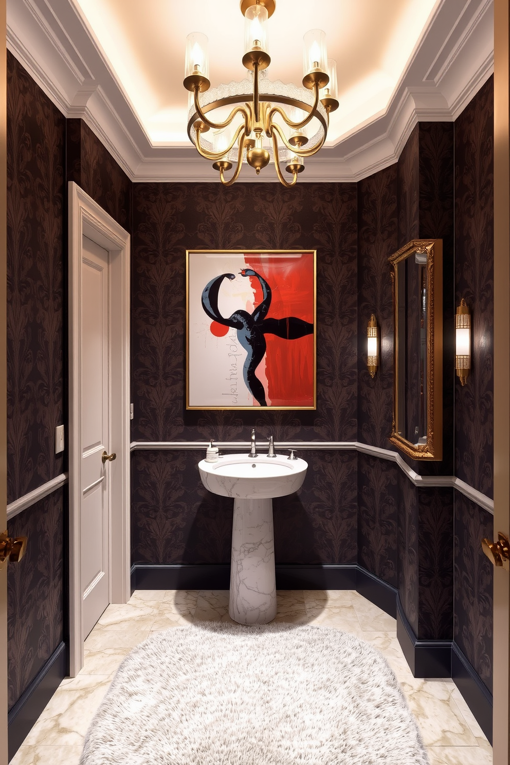 Luxury Powder Room Design Ideas 14