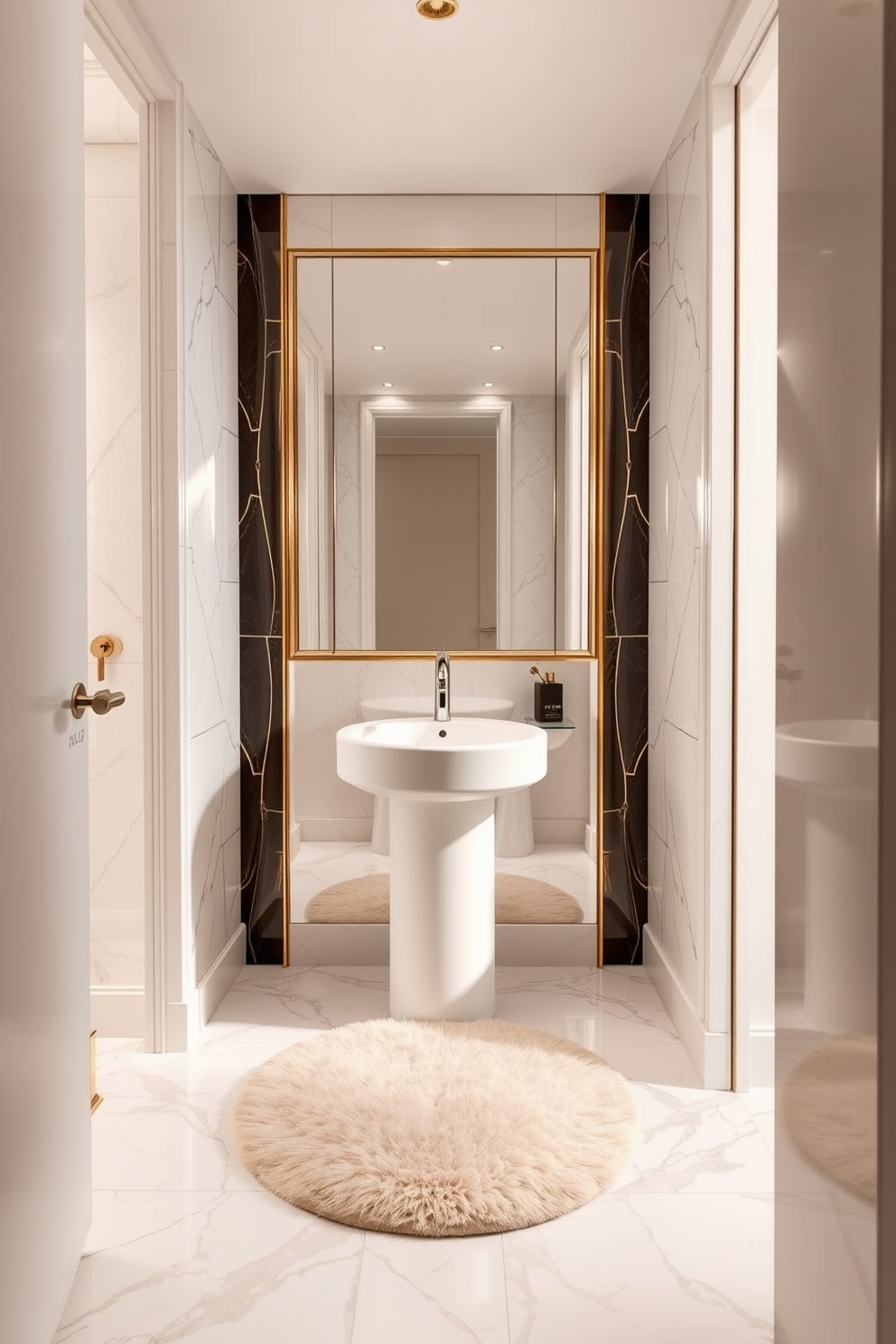 Luxury Powder Room Design Ideas 19