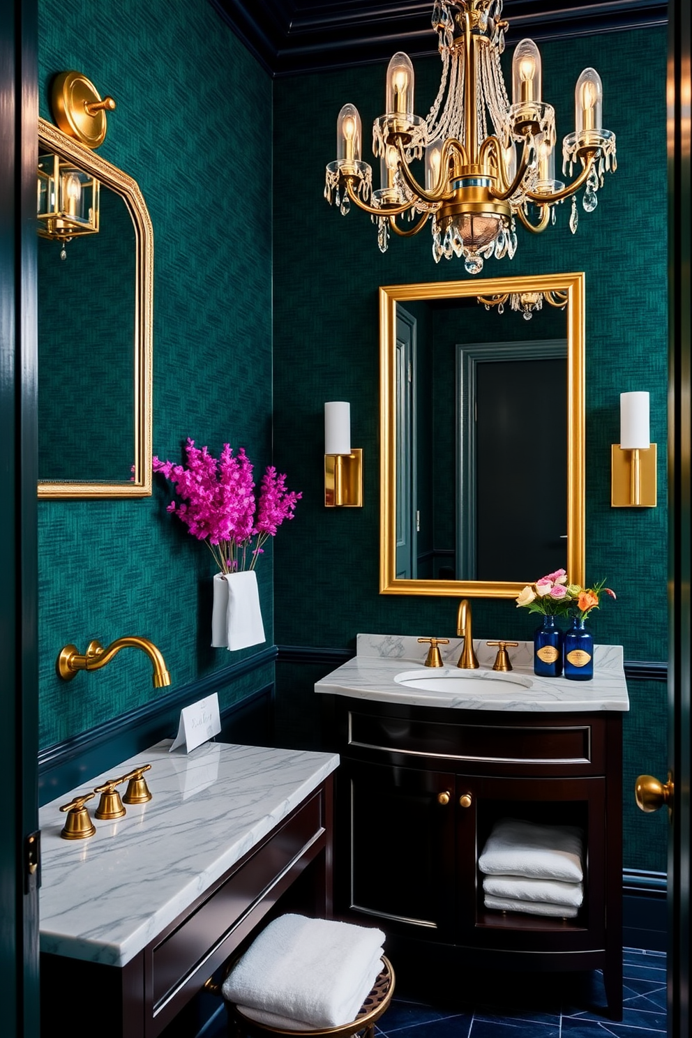 Luxury Powder Room Design Ideas 9