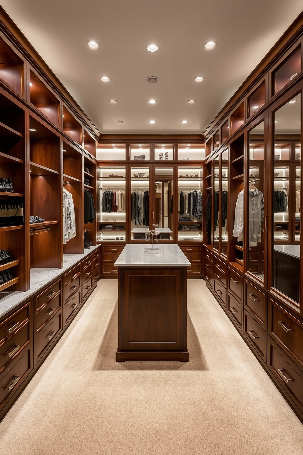 Luxury Walk In Closet Design Ideas 8